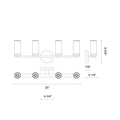 ALORA, REVOLVE WALL/VANITY LIGHTS, VANITY LIGHT