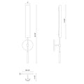 ALORA, ASTRID WALL/VANITY LIGHTS, VANITY LIGHT