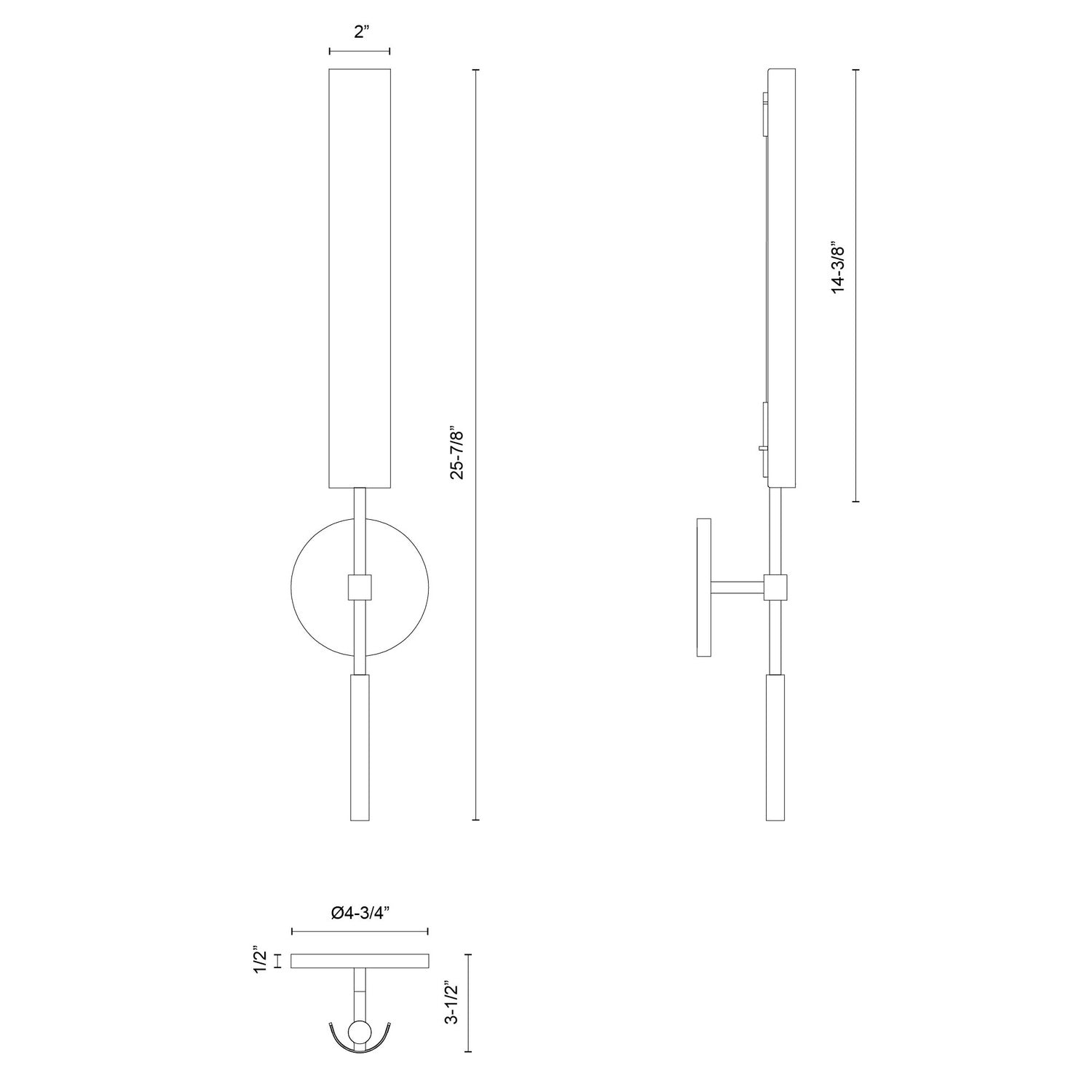 ALORA, ASTRID WALL/VANITY LIGHTS, VANITY LIGHT