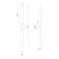 ALORA, ASTRID WALL/VANITY LIGHTS, VANITY LIGHT