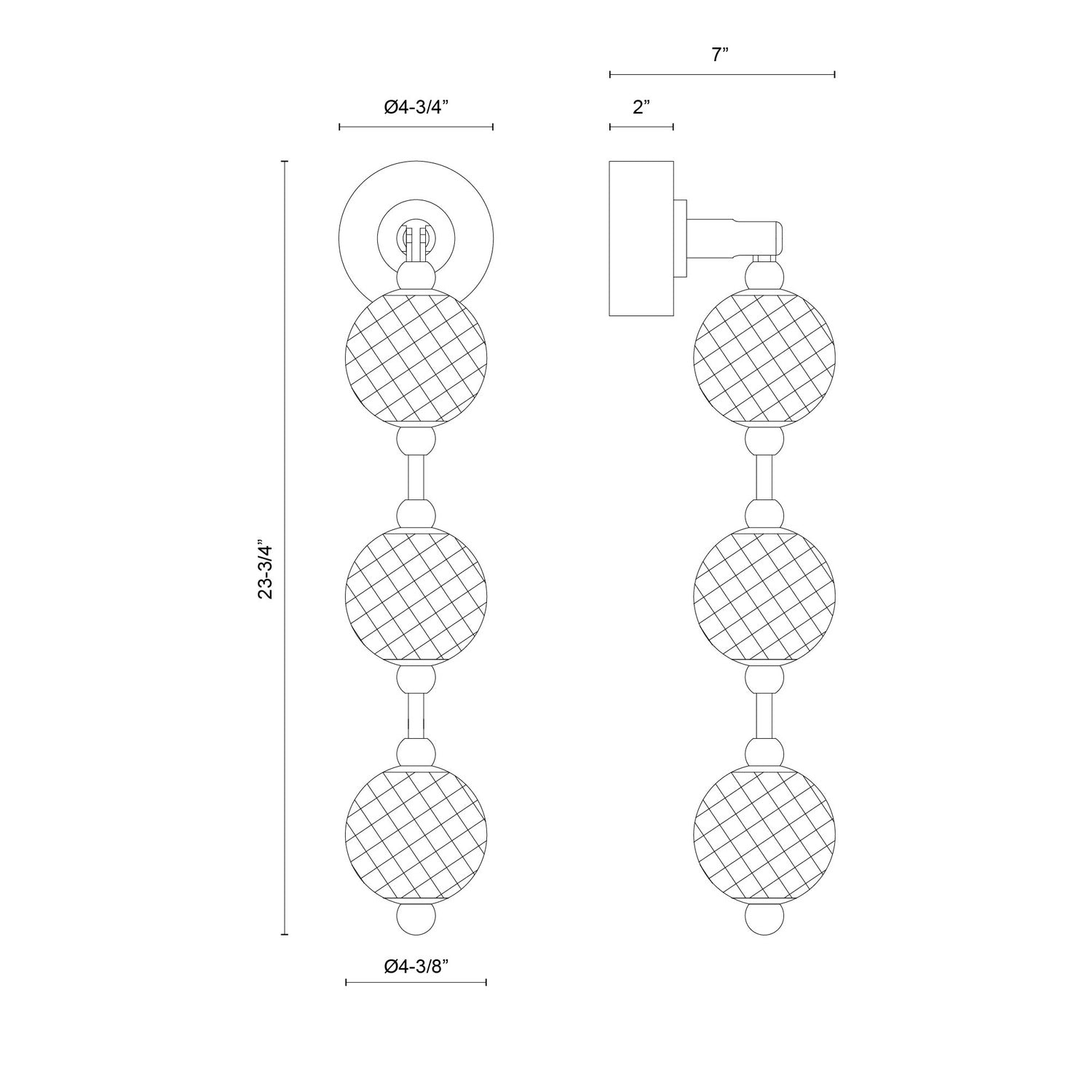 KUZCO LIGHTING INC, MARNI WALL/VANITY LIGHTS, VANITY LIGHT