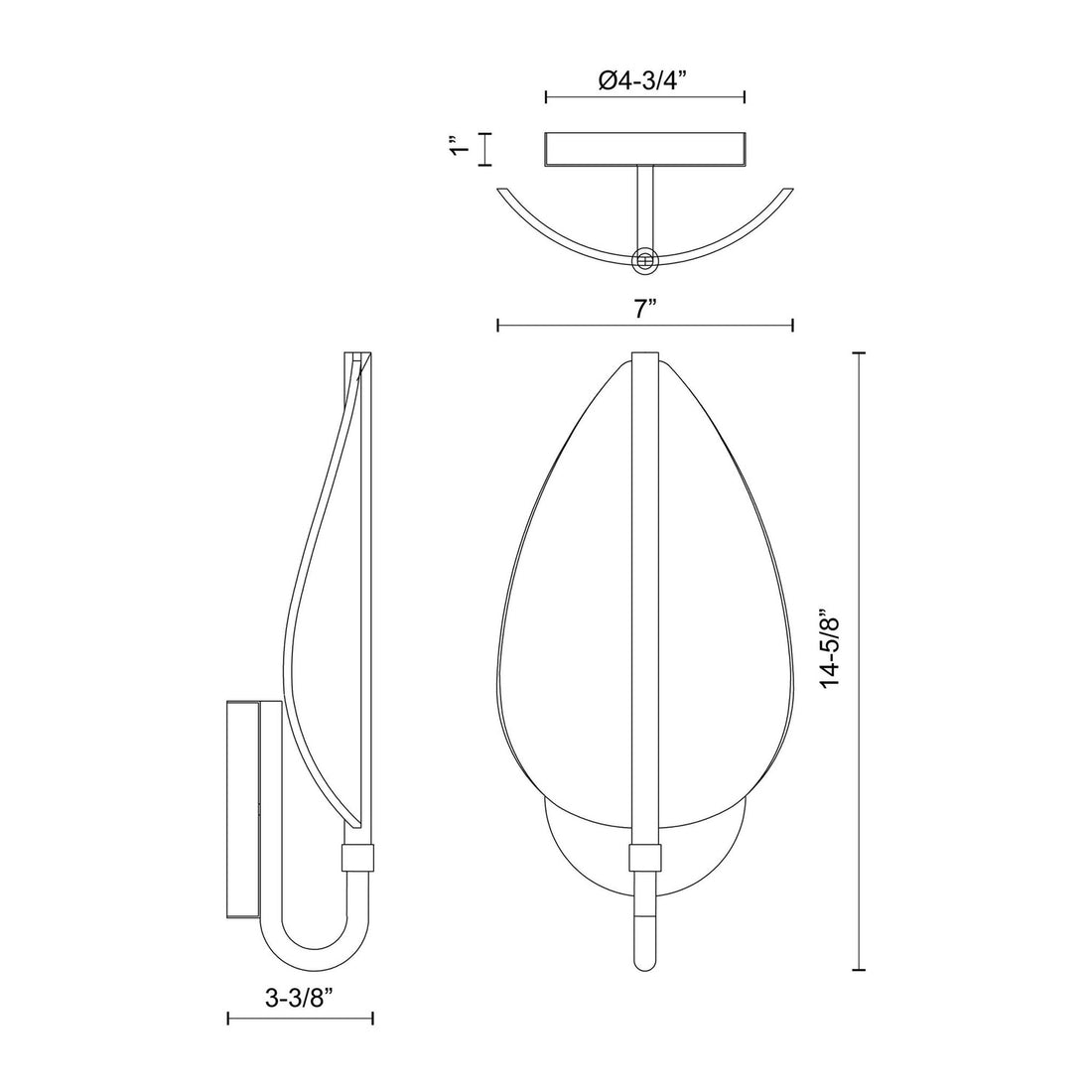 KUZCO LIGHTING INC, FLORA WALL/VANITY LIGHTS, VANITY LIGHT