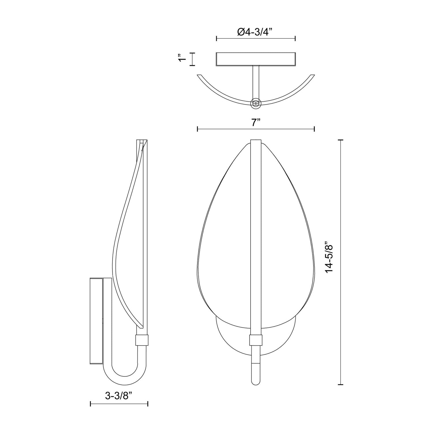 KUZCO LIGHTING INC, FLORA WALL/VANITY LIGHTS, VANITY LIGHT