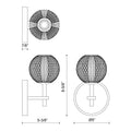 KUZCO LIGHTING INC, MARNI WALL/VANITY LIGHTS, VANITY LIGHT