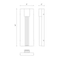 KUZCO LIGHTING INC, KISMET WALL/VANITY LIGHTS, VANITY LIGHT
