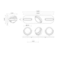 ALORA, BLANCO WALL/VANITY LIGHTS, VANITY LIGHT