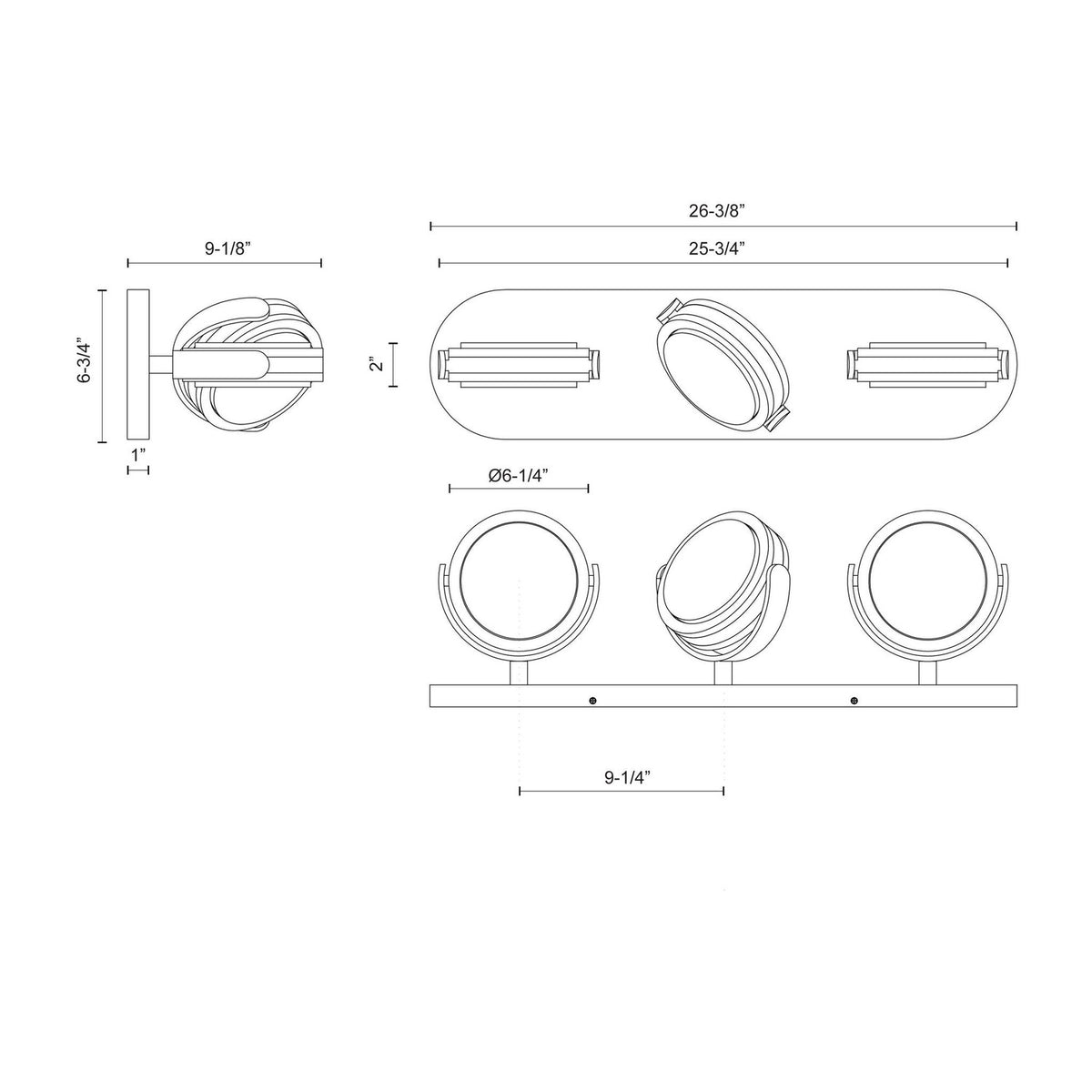 ALORA, BLANCO WALL/VANITY LIGHTS, VANITY LIGHT