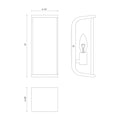 ALORA, ABBOTT WALL/VANITY LIGHTS, VANITY LIGHT