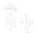 ALORA, CADENCE WALL/VANITY LIGHTS, VANITY LIGHT