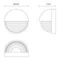 KUZCO LIGHTING INC, PALAIS WALL/VANITY LIGHTS, VANITY LIGHT