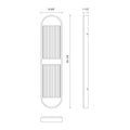 ALORA, PALAIS WALL/VANITY LIGHTS, VANITY LIGHT
