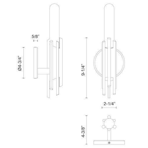 ALORA, TORRES WALL/VANITY LIGHTS, VANITY LIGHT