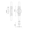 KUZCO LIGHTING INC, TORRES WALL/VANITY LIGHTS, VANITY LIGHT