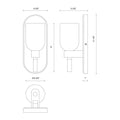 ALORA, LUCIAN WALL/VANITY LIGHTS, VANITY LIGHT