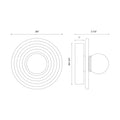 ALORA, DAHLIA WALL/VANITY LIGHTS, VANITY LIGHT