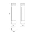 ALORA, WILLARD WALL/VANITY LIGHTS, VANITY LIGHT