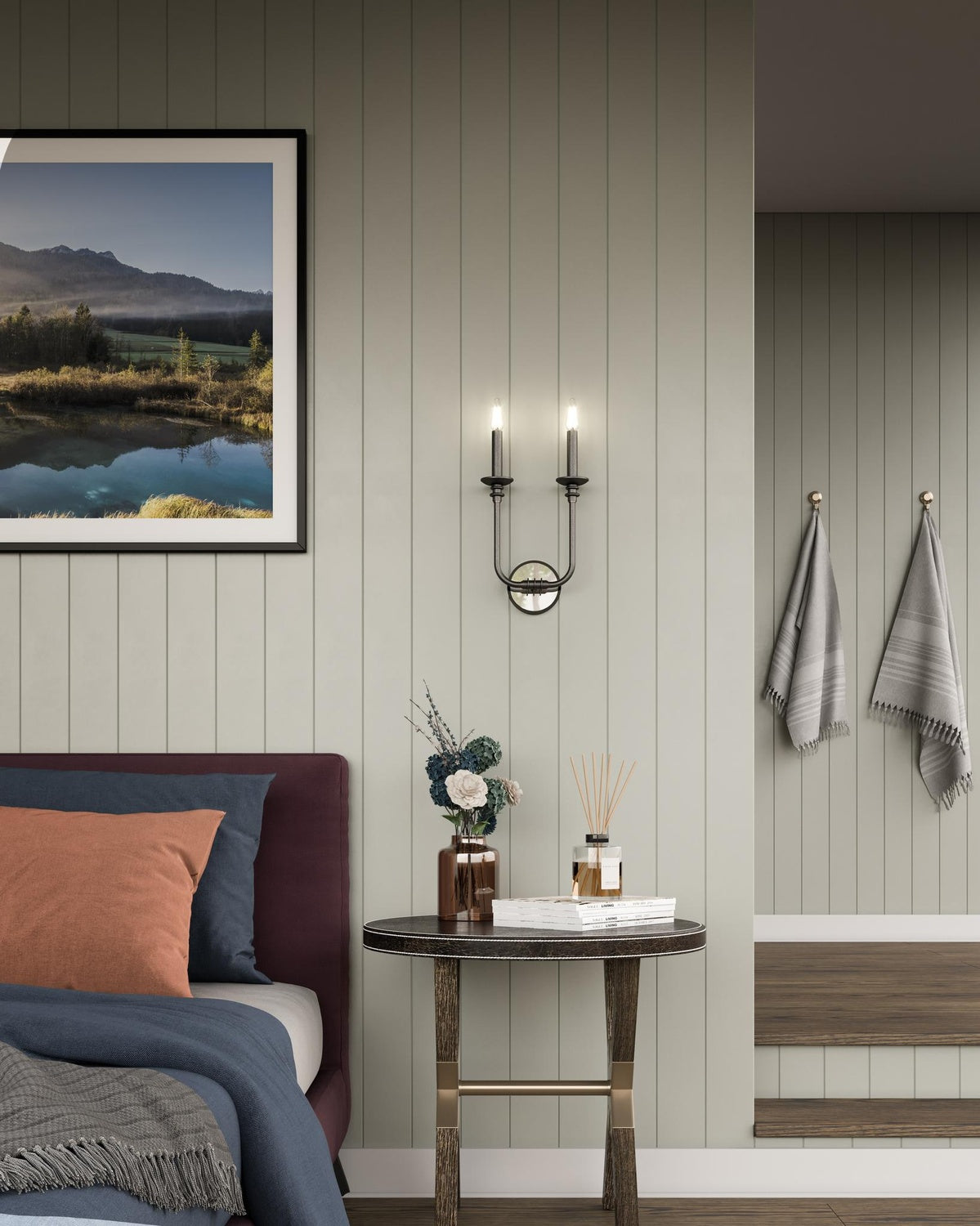 KUZCO LIGHTING INC, PEABODY WALL/VANITY LIGHTS, VANITY LIGHT