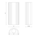ALORA, MARTINE WALL/VANITY LIGHTS, VANITY LIGHT