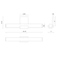 ALORA, APOLLO WALL/VANITY LIGHTS, VANITY LIGHT