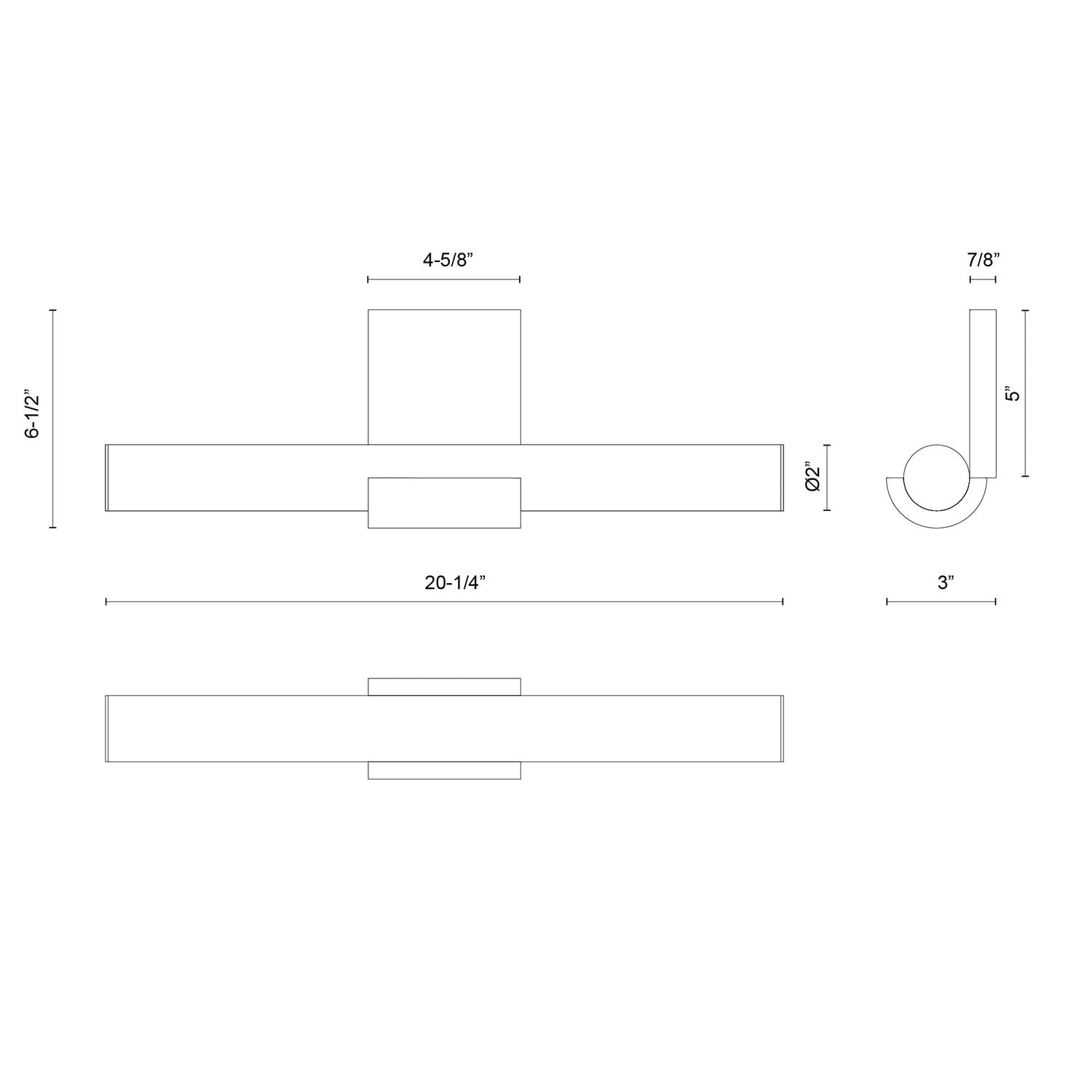 ALORA, APOLLO WALL/VANITY LIGHTS, VANITY LIGHT