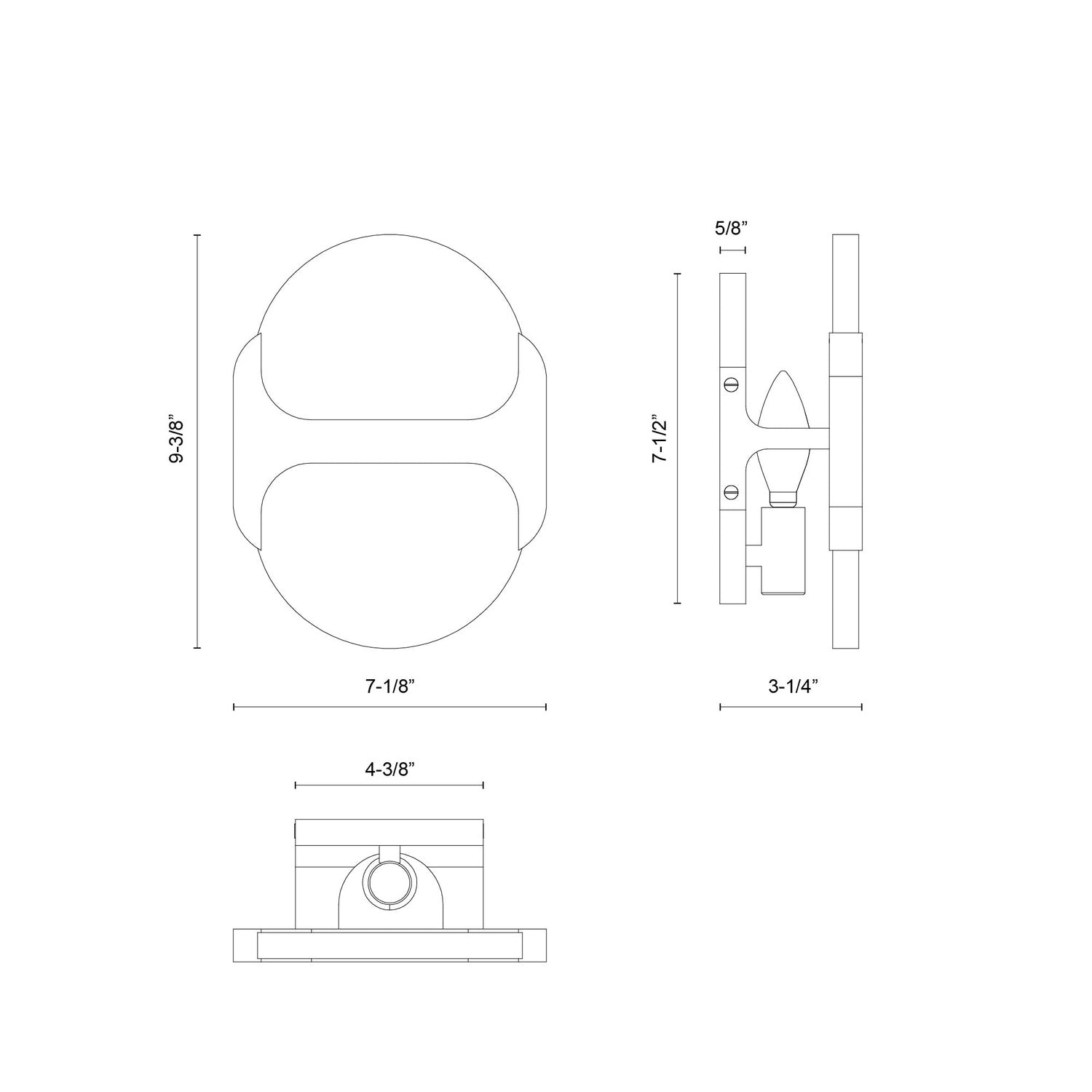 ALORA, ODIN WALL/VANITY LIGHTS, VANITY LIGHT