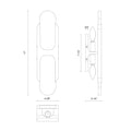 ALORA, ODIN WALL/VANITY LIGHTS, VANITY LIGHT