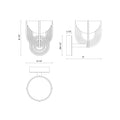 ALORA, COLETTE WALL/VANITY LIGHTS, VANITY LIGHT