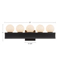 KUZCO LIGHTING INC, SINCLAIR WALL/VANITY LIGHTS, VANITY LIGHT