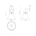 ALORA, EMERSON WALL/VANITY LIGHTS, VANITY LIGHT