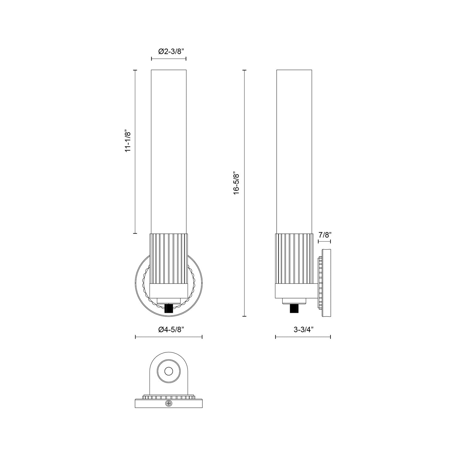 ALORA, RUE WALL/VANITY LIGHTS, VANITY LIGHT