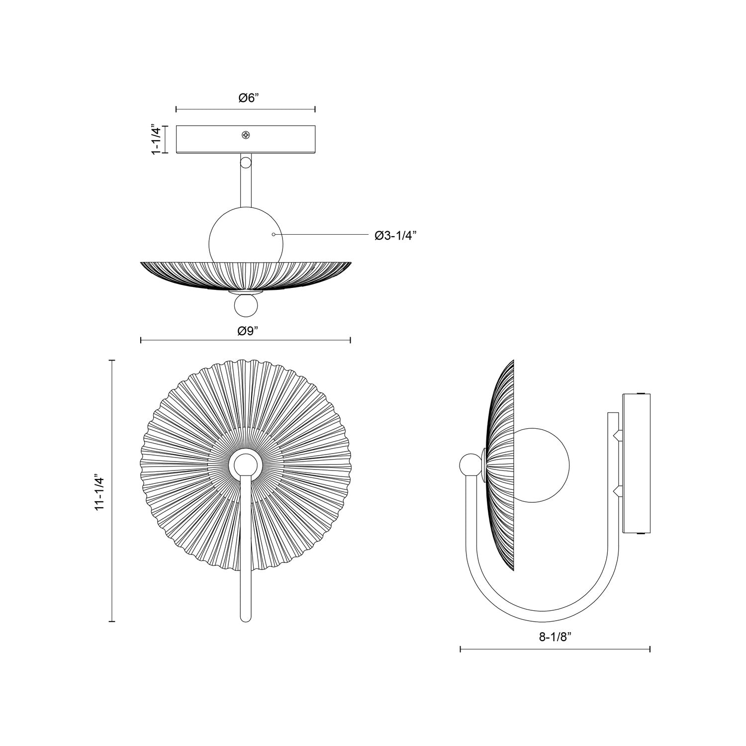 ALORA, HERA WALL/VANITY LIGHTS, VANITY LIGHT