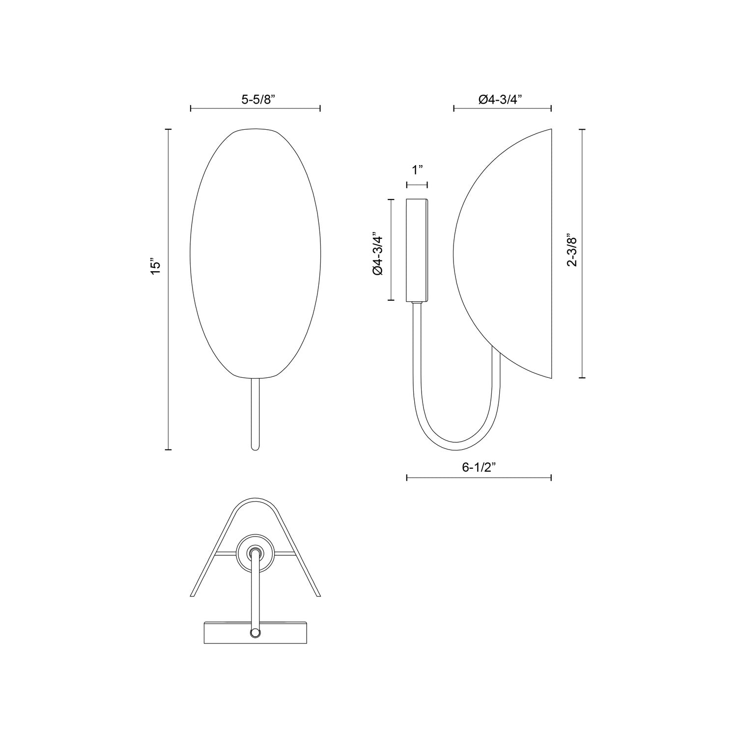 ALORA, SENO WALL/VANITY LIGHTS, VANITY LIGHT