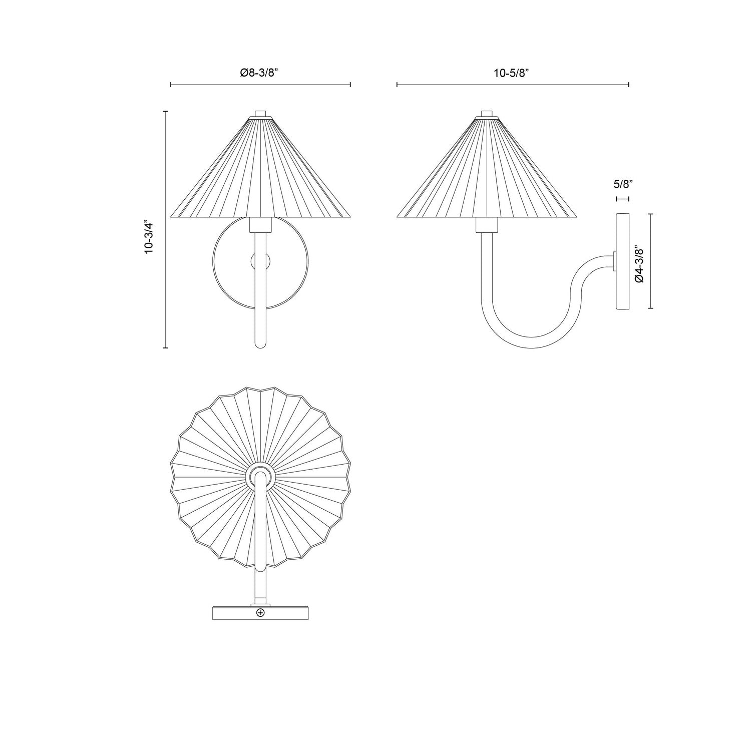 ALORA, SERENA WALL/VANITY LIGHTS, VANITY LIGHT