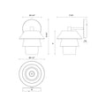 ALORA, TETSU WALL/VANITY LIGHTS, VANITY LIGHT
