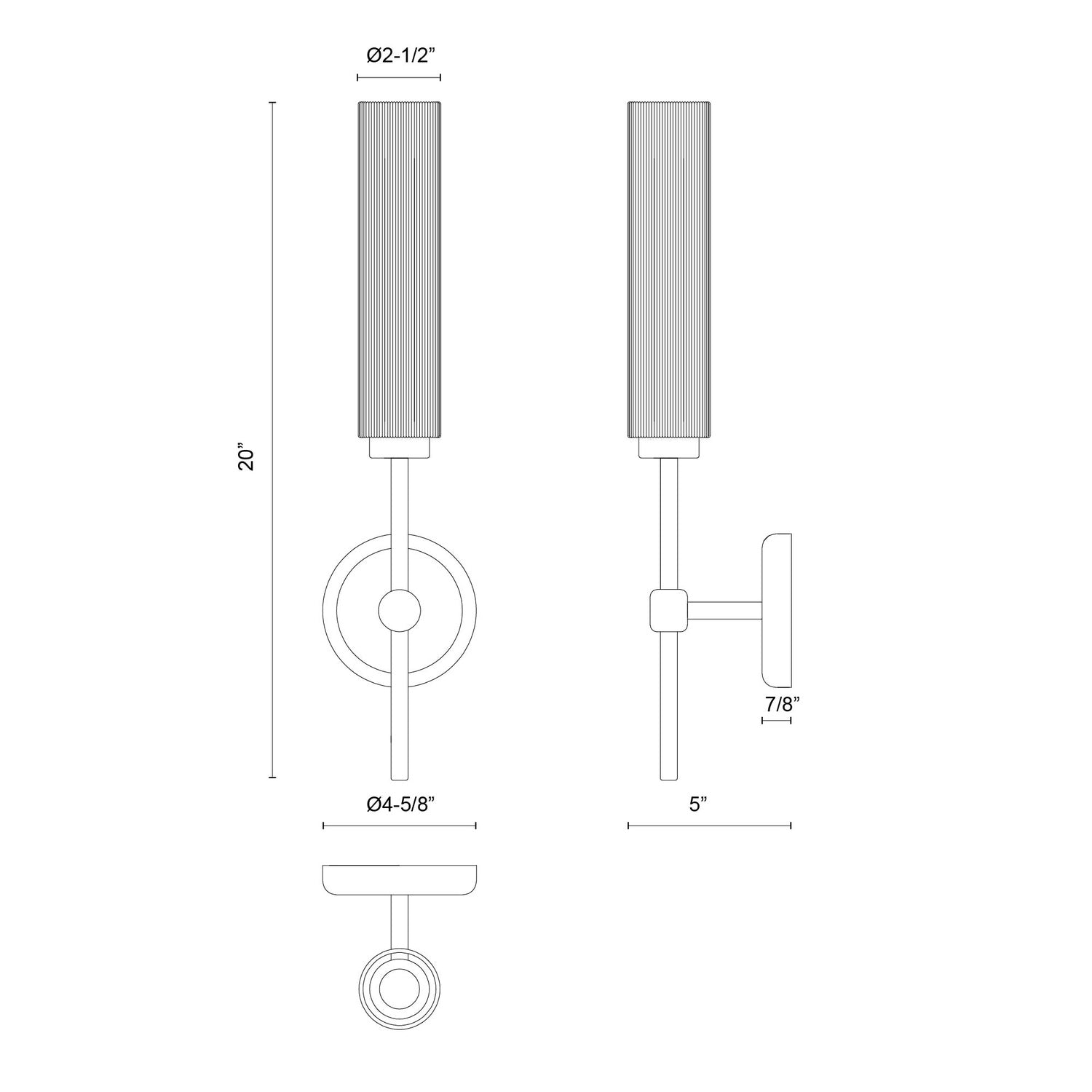 KUZCO LIGHTING INC, COLBY WALL/VANITY LIGHTS, VANITY LIGHT