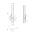 ALORA, ELSIE WALL/VANITY LIGHTS, VANITY LIGHT