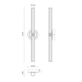 ALORA, ELSIE WALL/VANITY LIGHTS, VANITY LIGHT