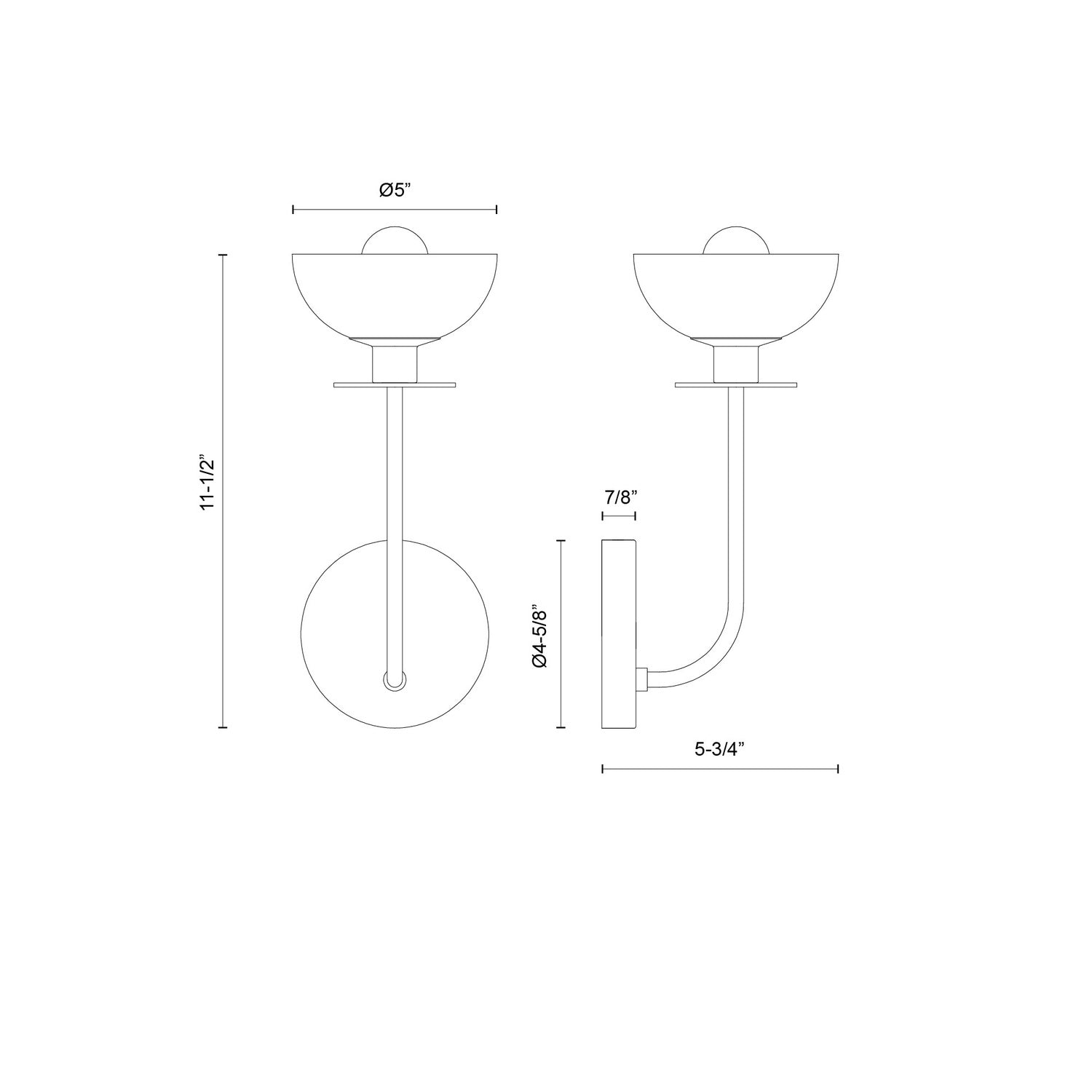 ALORA, SYLVIA WALL/VANITY LIGHTS, VANITY LIGHT