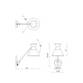 ALORA, MAUER WALL/VANITY LIGHTS, VANITY LIGHT