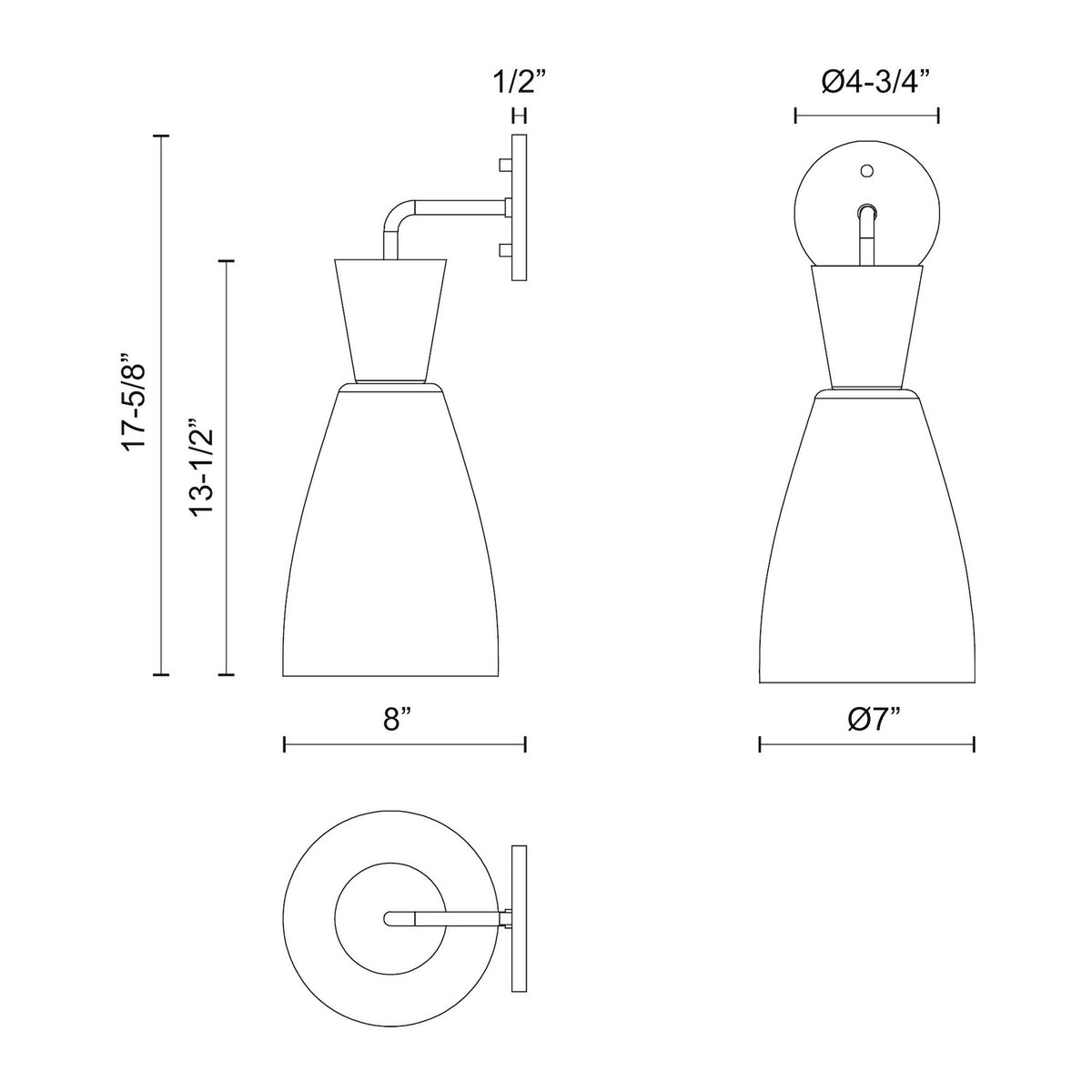 ALORA, ARLO WALL/VANITY LIGHTS, VANITY LIGHT