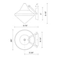 ALORA, NORA WALL/VANITY LIGHTS, VANITY LIGHT