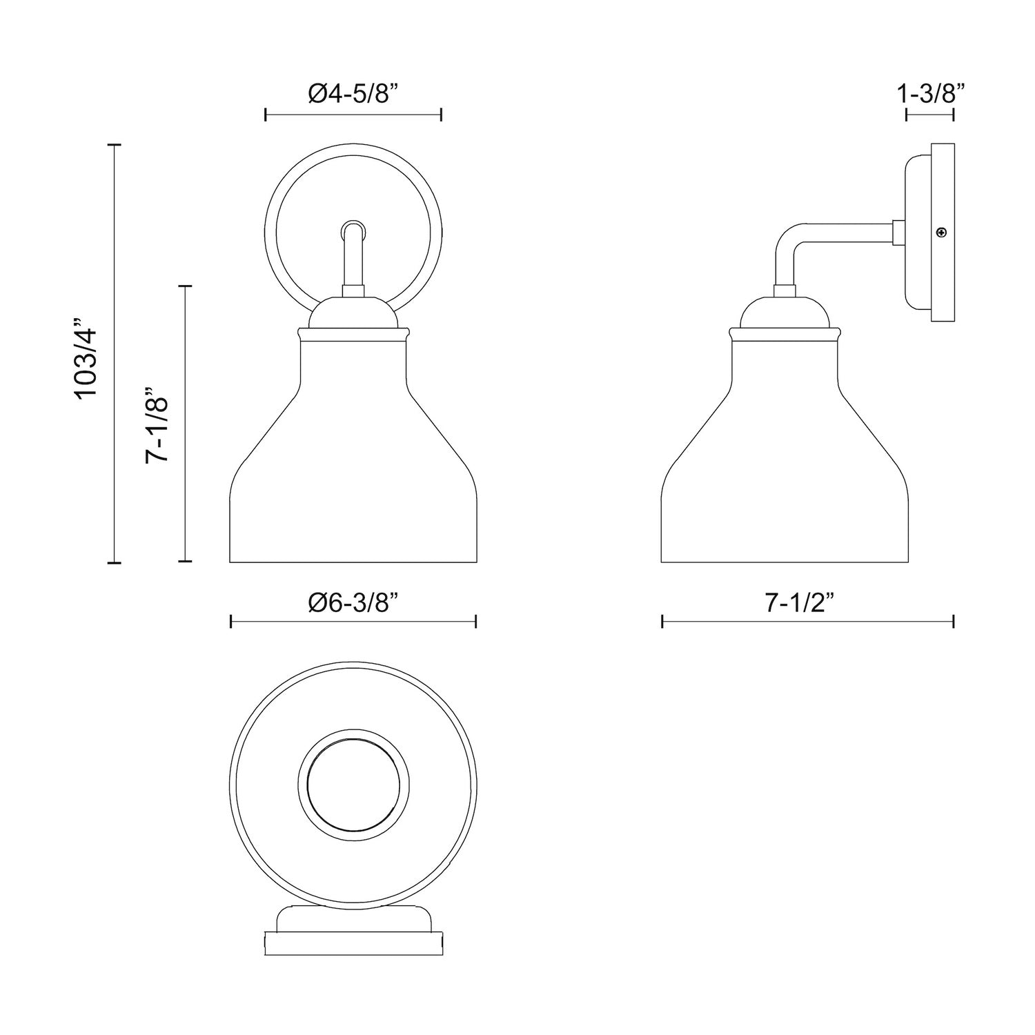 ALORA, WESTLAKE WALL/VANITY LIGHTS, VANITY LIGHT