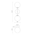 ALORA, CASSIA WALL/VANITY LIGHTS, VANITY LIGHT