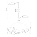 ALORA, OSCAR WALL/VANITY LIGHTS, VANITY LIGHT