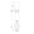 ALORA, SALEM WALL/VANITY LIGHTS, VANITY LIGHT