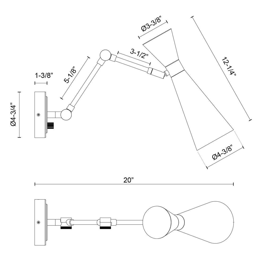 KUZCO LIGHTING INC WV574524MBAG f82c9fb4-4730-4c88-a8ce-38b11deaf5fd