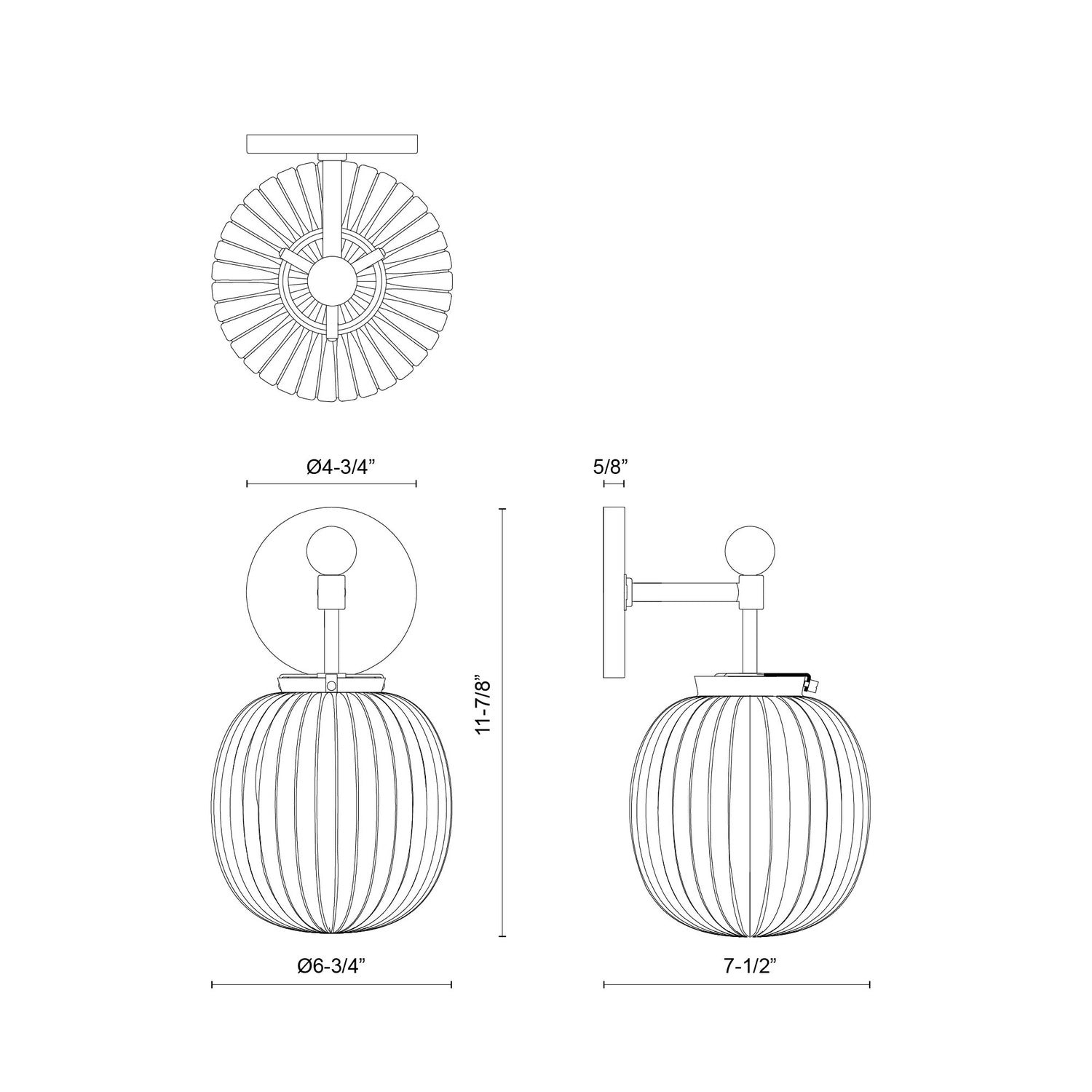 ALORA, CHERISE WALL/VANITY LIGHTS, VANITY LIGHT