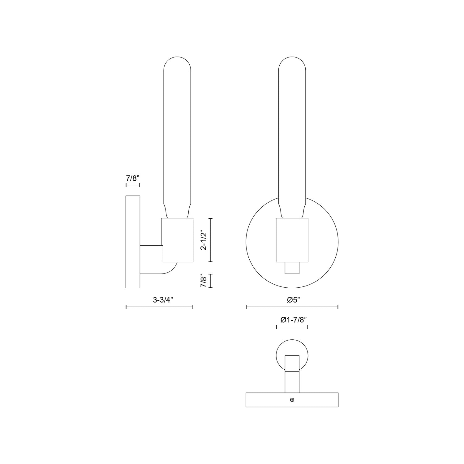 ALORA, CLAIRE WALL/VANITY LIGHTS, VANITY LIGHT