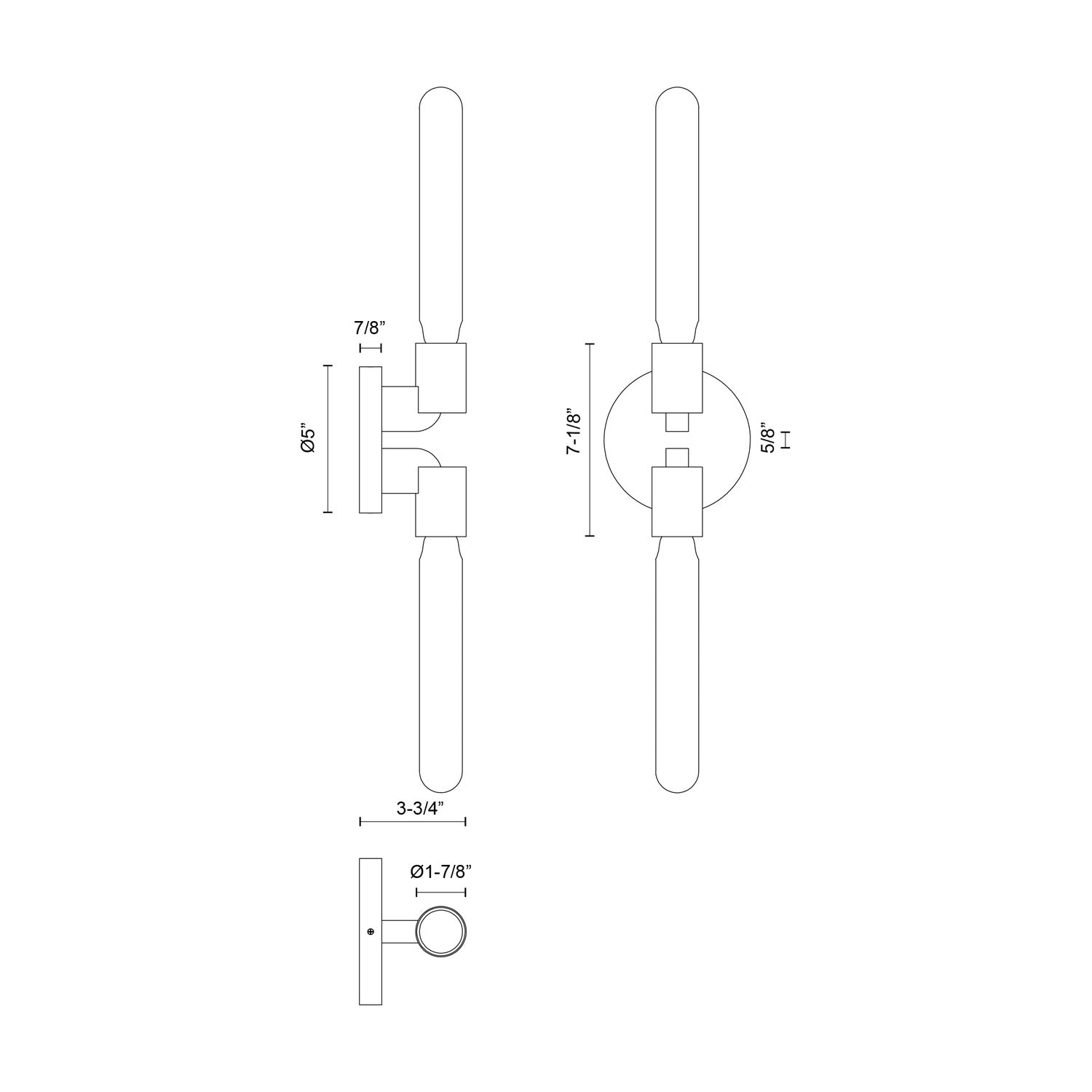 ALORA, CLAIRE WALL/VANITY LIGHTS, VANITY LIGHT