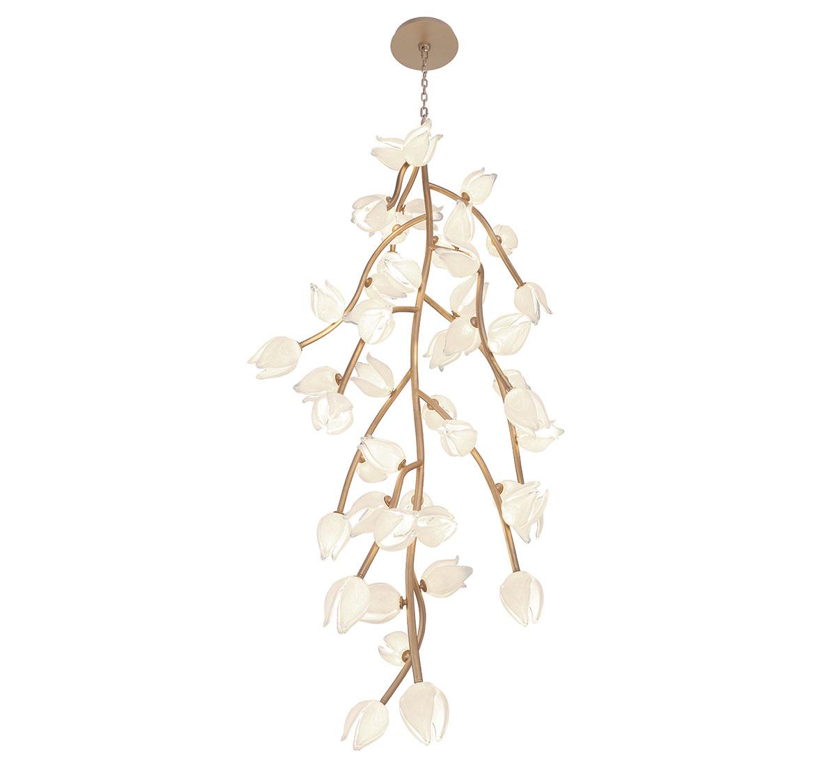 LIB & CO, BELLUNO 48 LIGHT LED GRAND CHANDELIER, CHANDELIER LIGHT